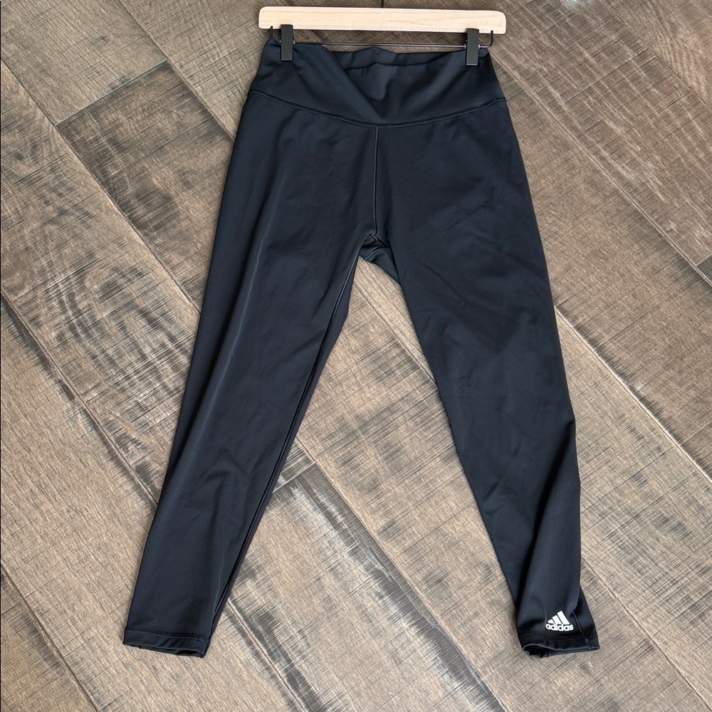 adidas Black Performance Leggings size large
